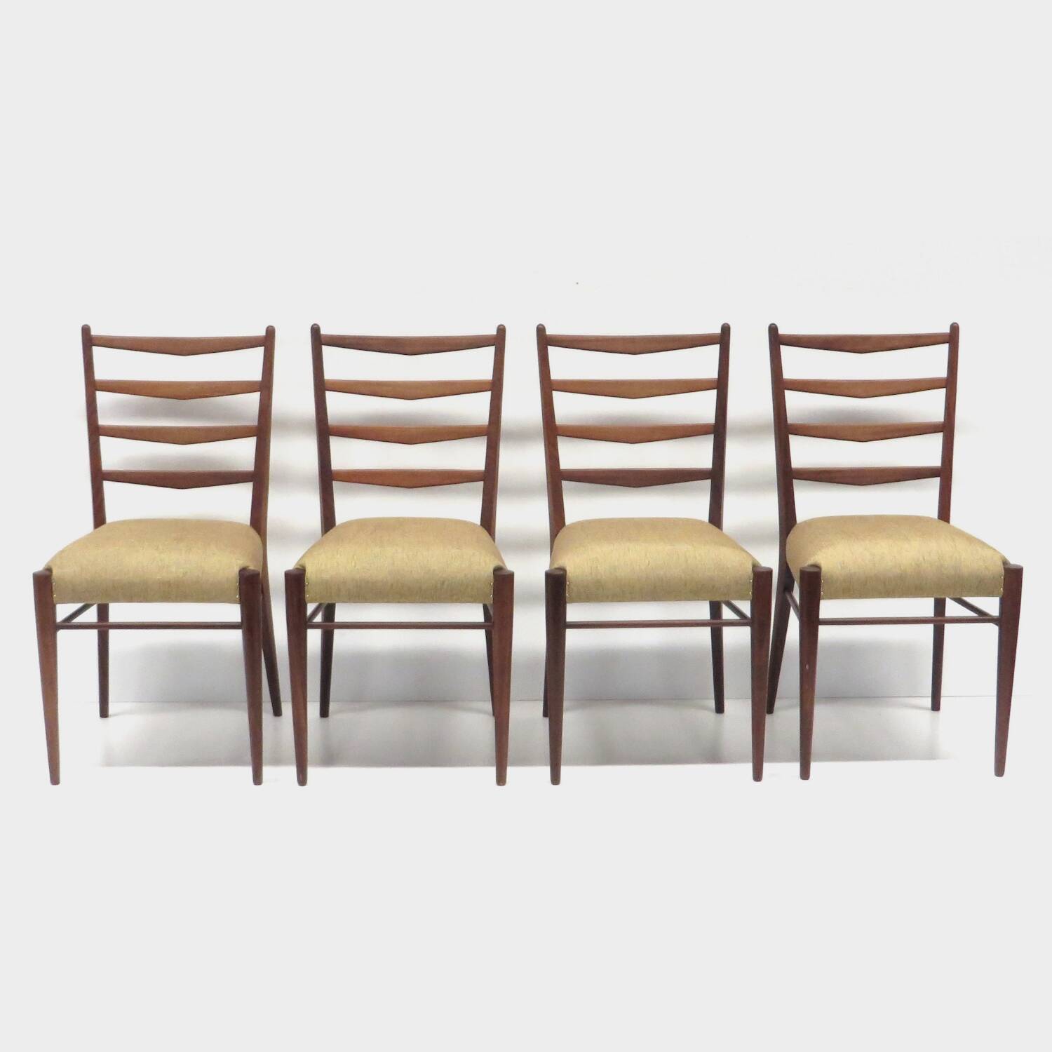 Set of four mid century dining chairs model SB09 by Cees Braakman, Pastoe