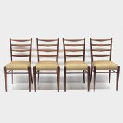 Set of four mid century dining chairs model SB09 by Cees Braakman, Pastoe