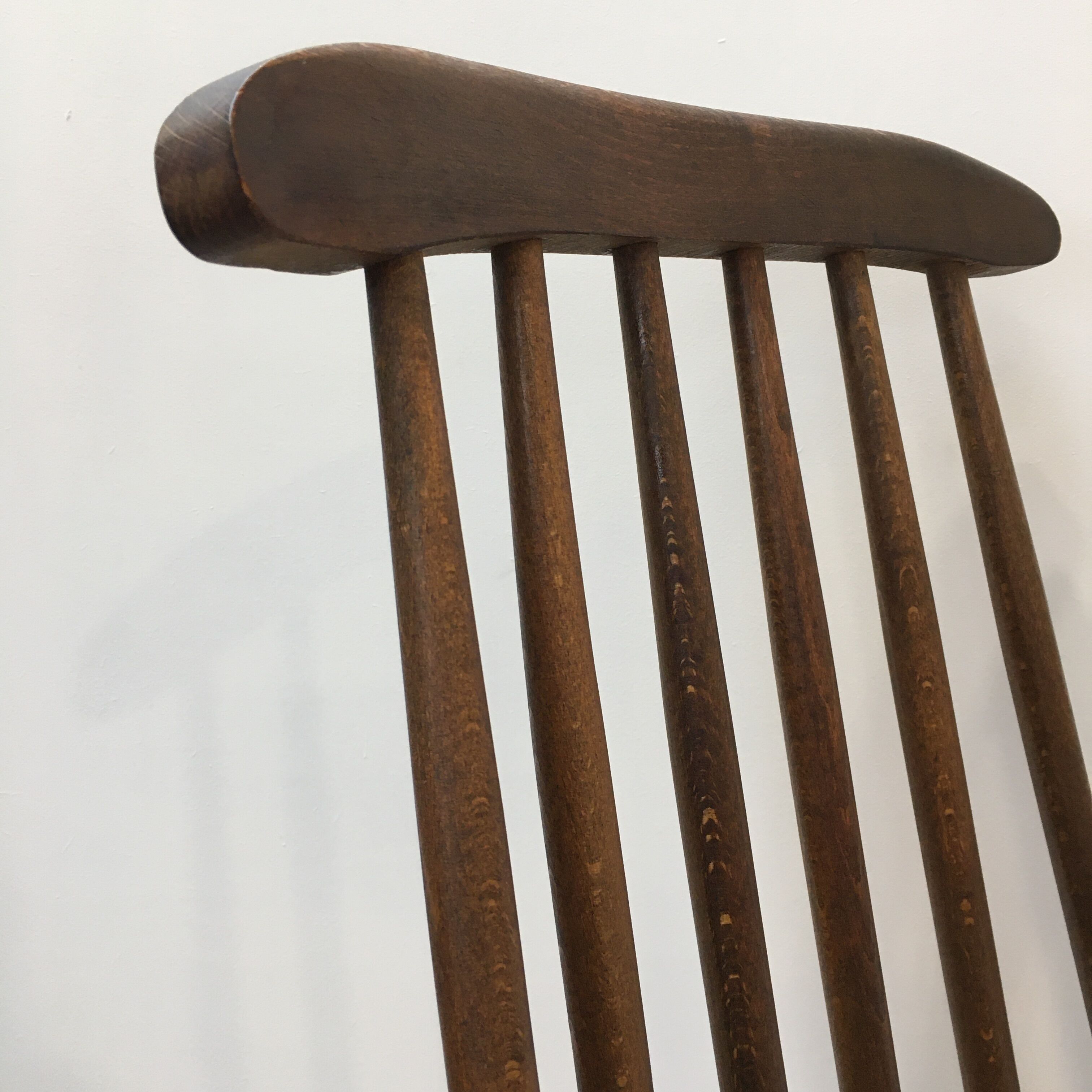 Scandinavian chair in solid wood