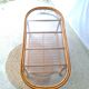 Rattan coffee table