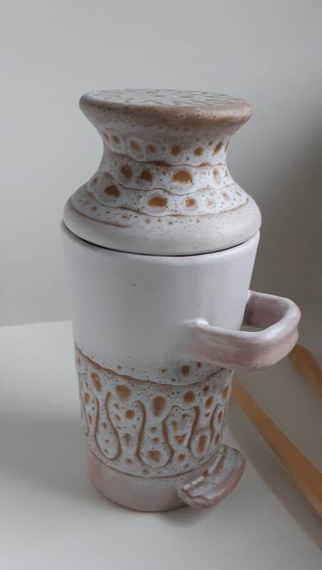 Vintage pickle pot signed Jean Austruy - Vallauris