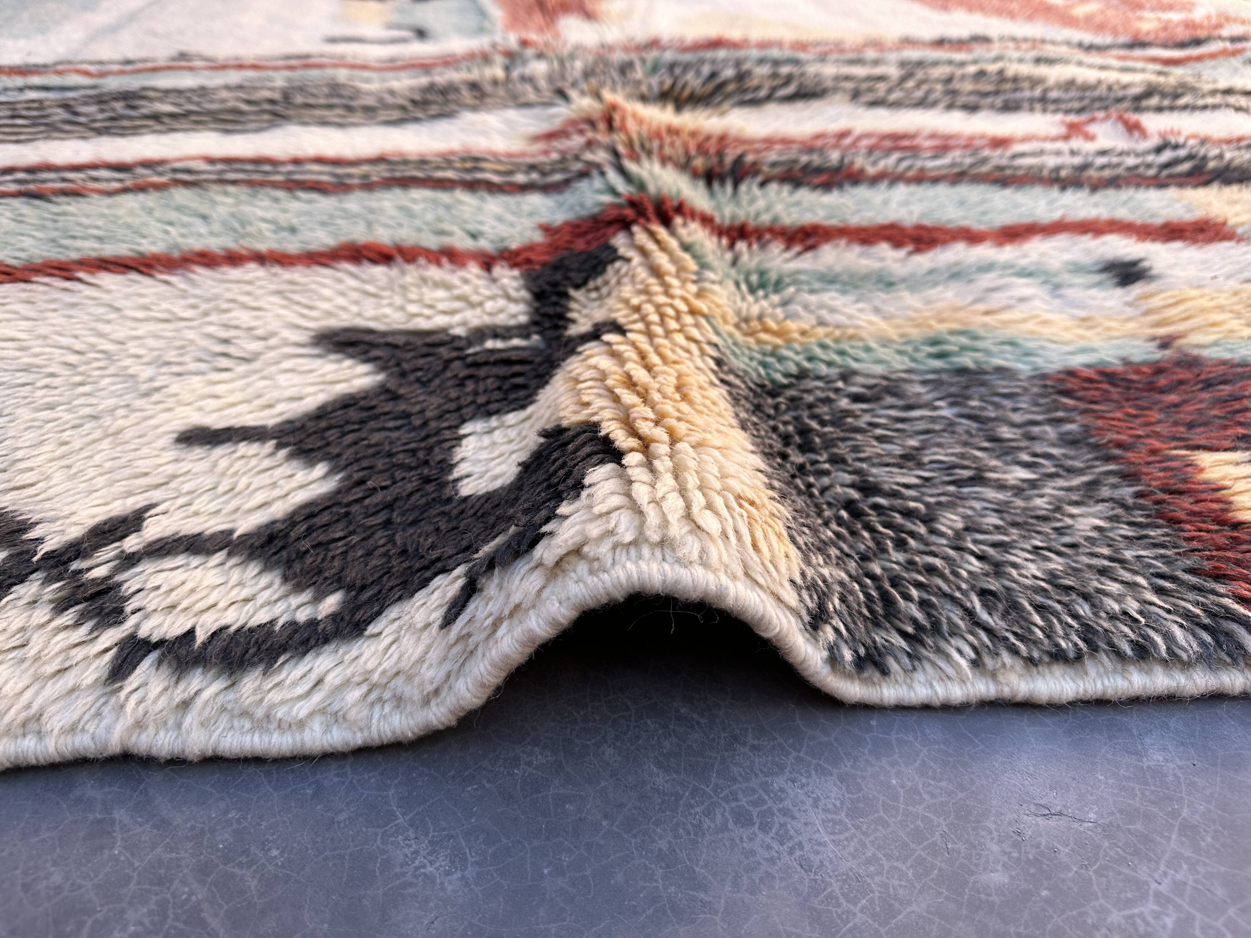 Colorful Beni M'Rirt Moroccan rug - 171 x 119 cm