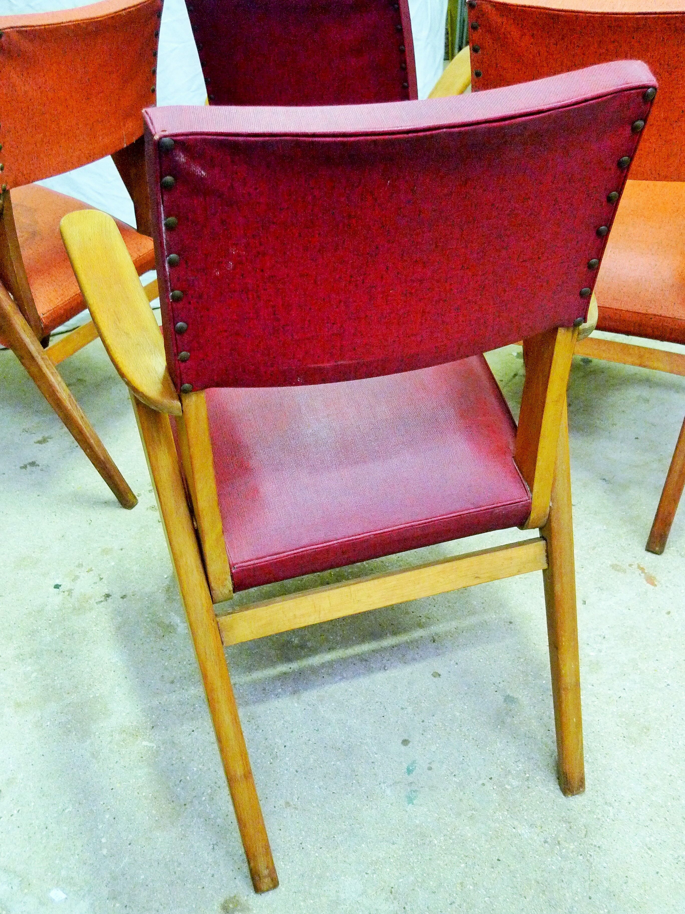 Series of 4 seats 60s