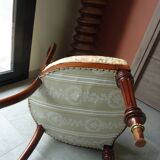 Chaise à médaillon