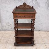 High Louis XIII writing desk in oak