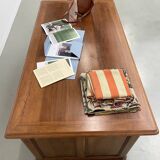 1950s walnut counter or desk