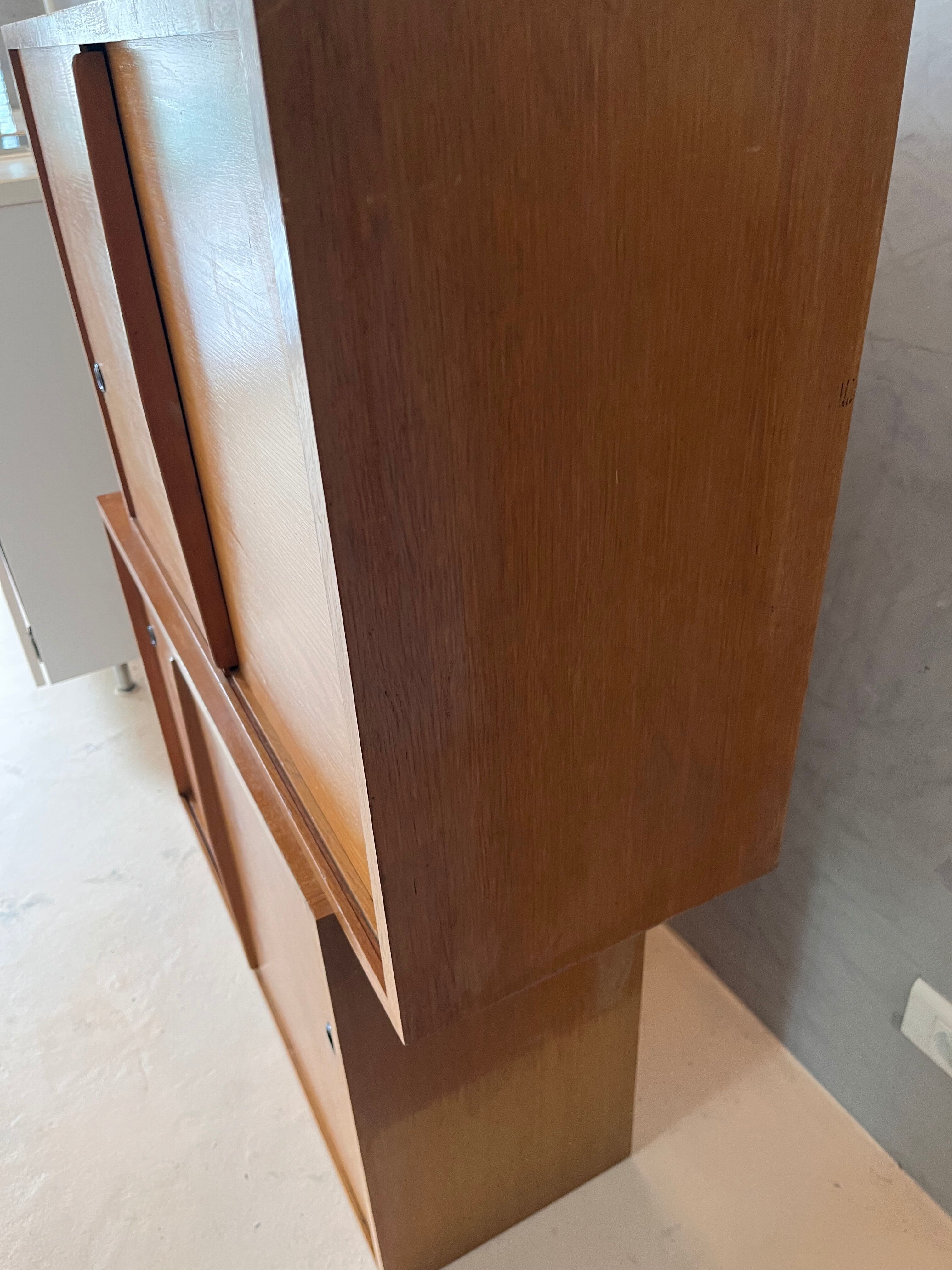 Set of two wooden wall furniture 40/50