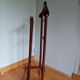 Double-wearing wooden valet for clothing