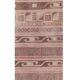 Vintage Turkish hallway rug 75x836 cm