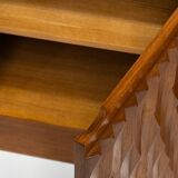 Midcentury Brutalist Oak Sideboard, Belgium