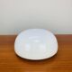 Opaline ball wall lamp made in Italy 20 cm, half sphere, vintage