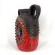 Vintage fat lava vase in ceramic by Dümler & Breiden, 1960s
