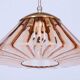 Mid-Century Modern Pendant Light in Chrome and Brass by Kamenický Šenov, Czech, 1960s
