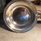 Silver metal serving plate lancel paris