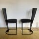 Set of 6 black Zino Memphis chairs for Harvink