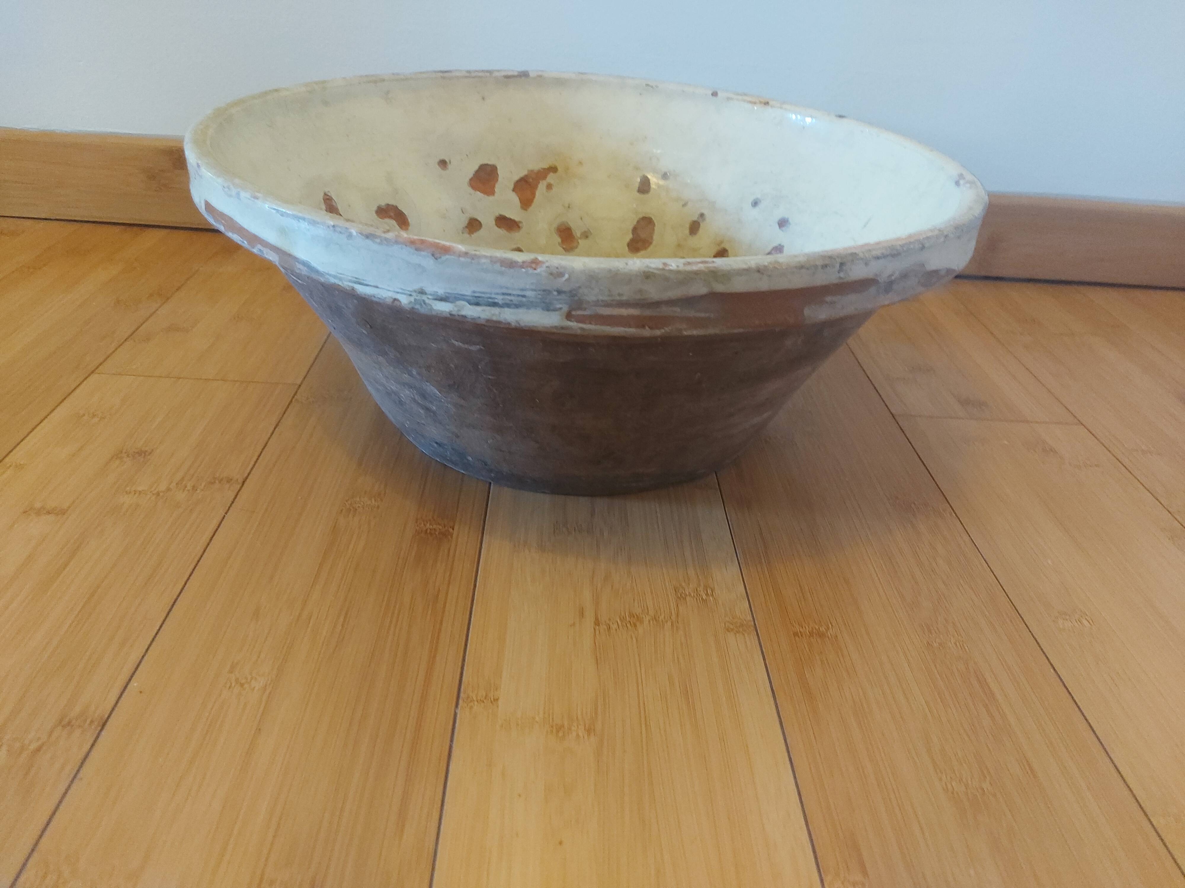 Provencal glazed terracotta tian