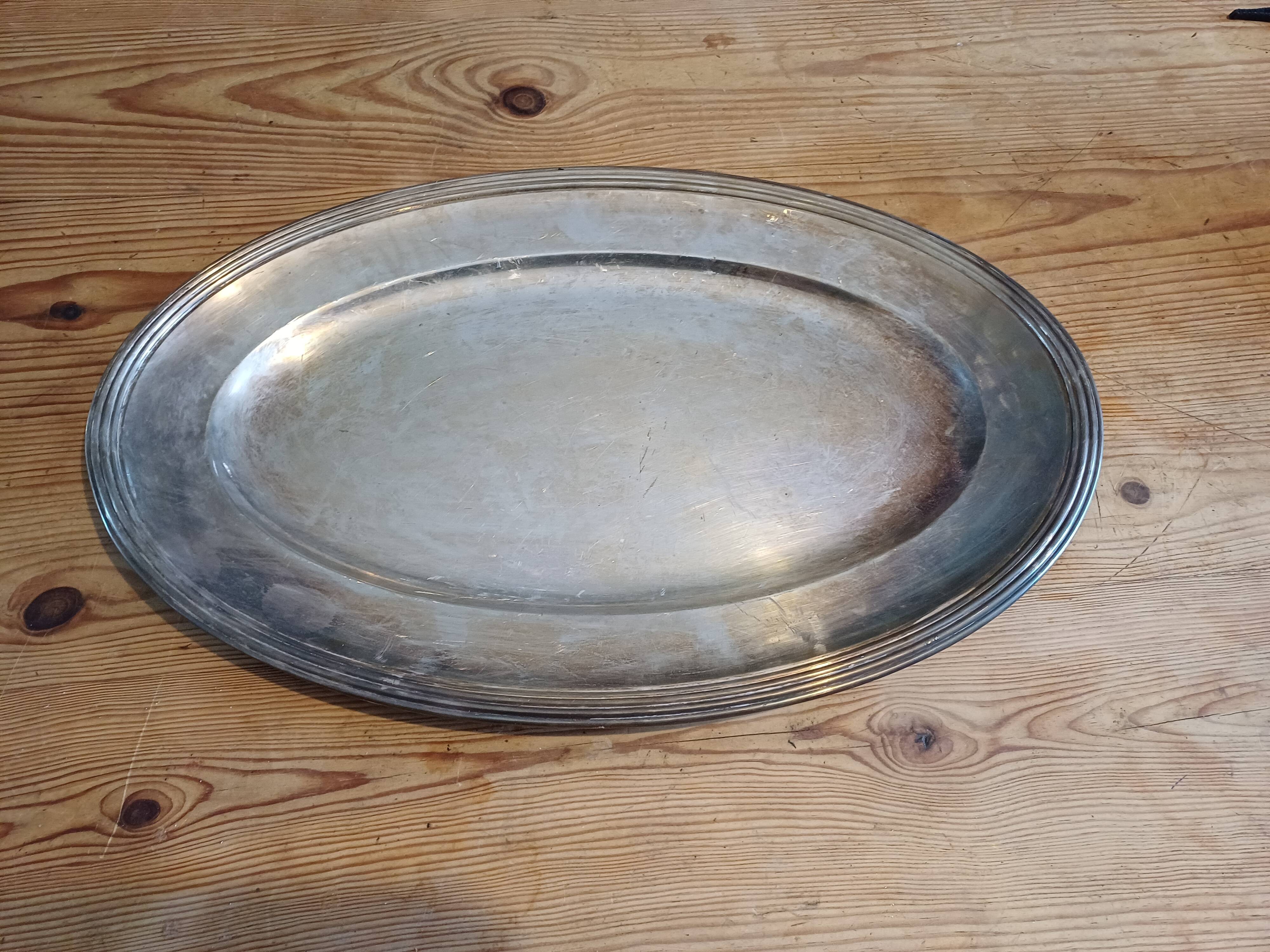 Christofle Silver Metal Dish