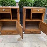 Art deco bedside tables