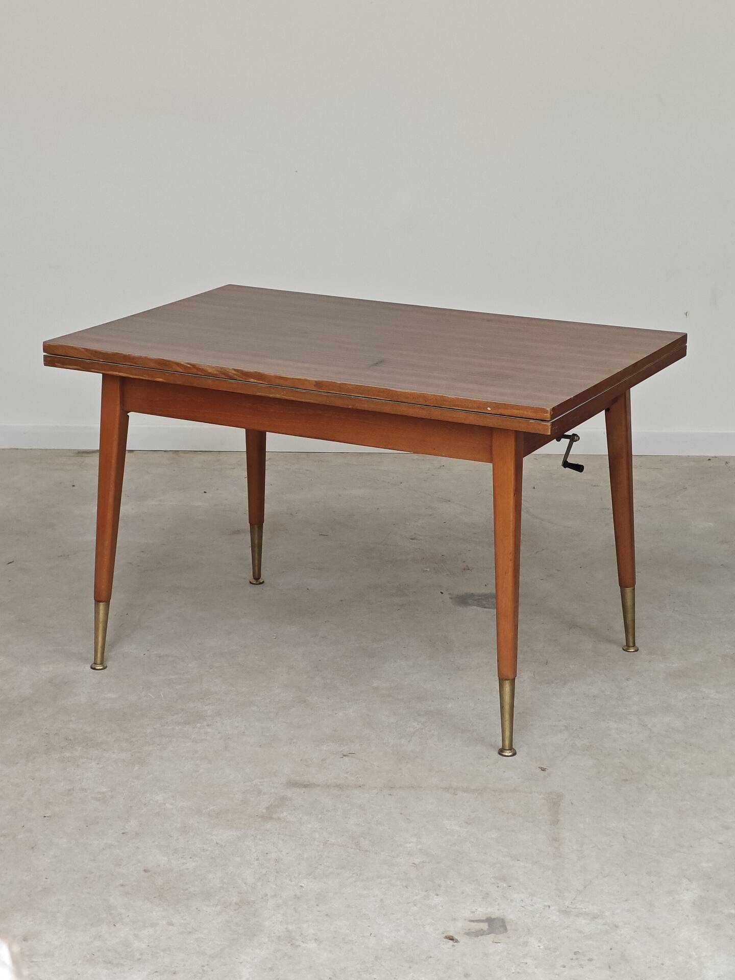 Coffee table, dining table for 6, East Germany.
