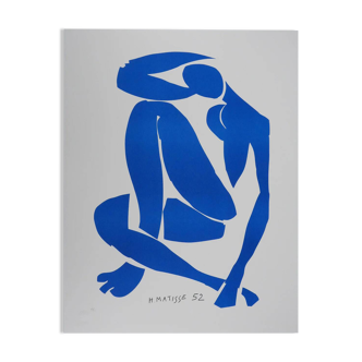 Henri Matisse: Blue Nude IV, signed lithograph
