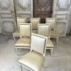 Set of 6 Louis XVI chairs circa 1960