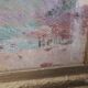 Oil painting on hardboard - Bourgeois house Signed Henri (Missing)