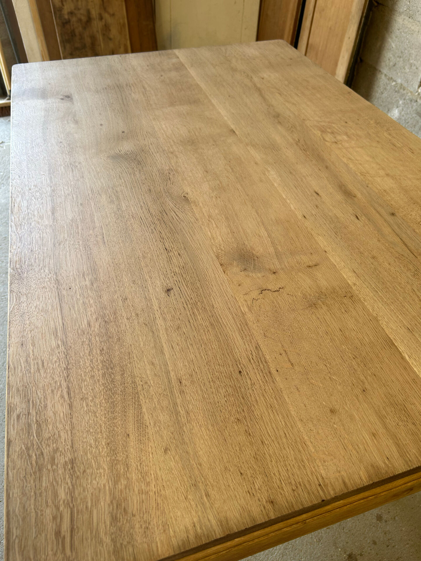 Solid oak table
