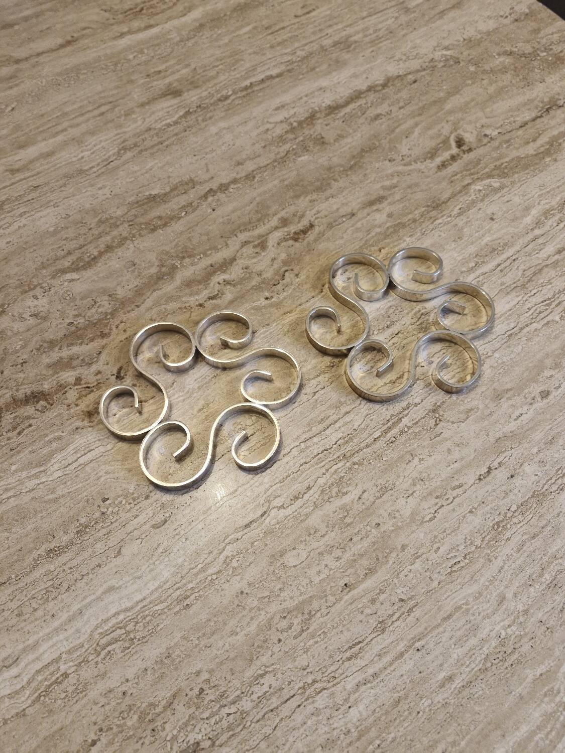 Christofle silver-plated trivet