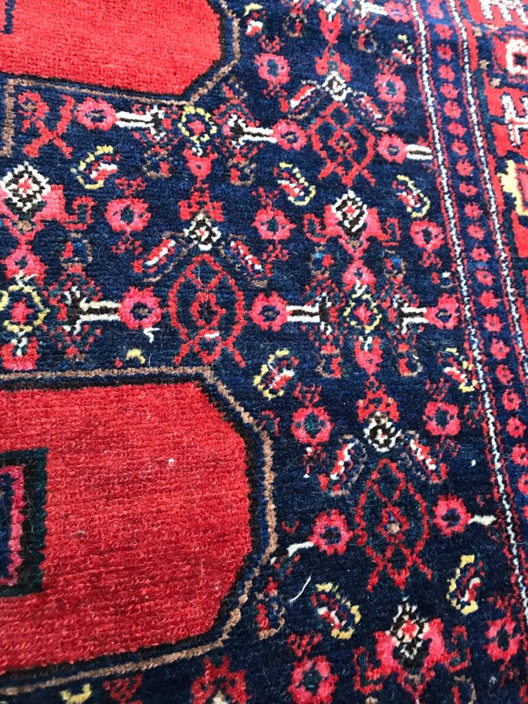Tapis ancien senneh persan 108x148cm