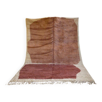 Tapis en laine pure fait main artisanale traditionnelle taille 150/350 cm