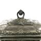 Rococo sugar bowl, silver-plated brass, Norblin, Poland, early 20th century