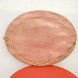 Old oval mirror