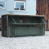 Restored metal furniture