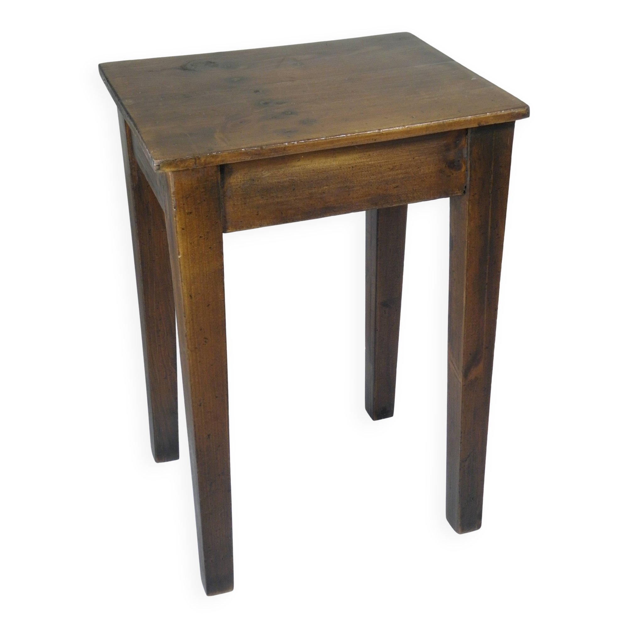 Cherry wood side table