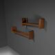 Beautiful oak wood Giuseppe Rivadossi shelves, Italy 1970s