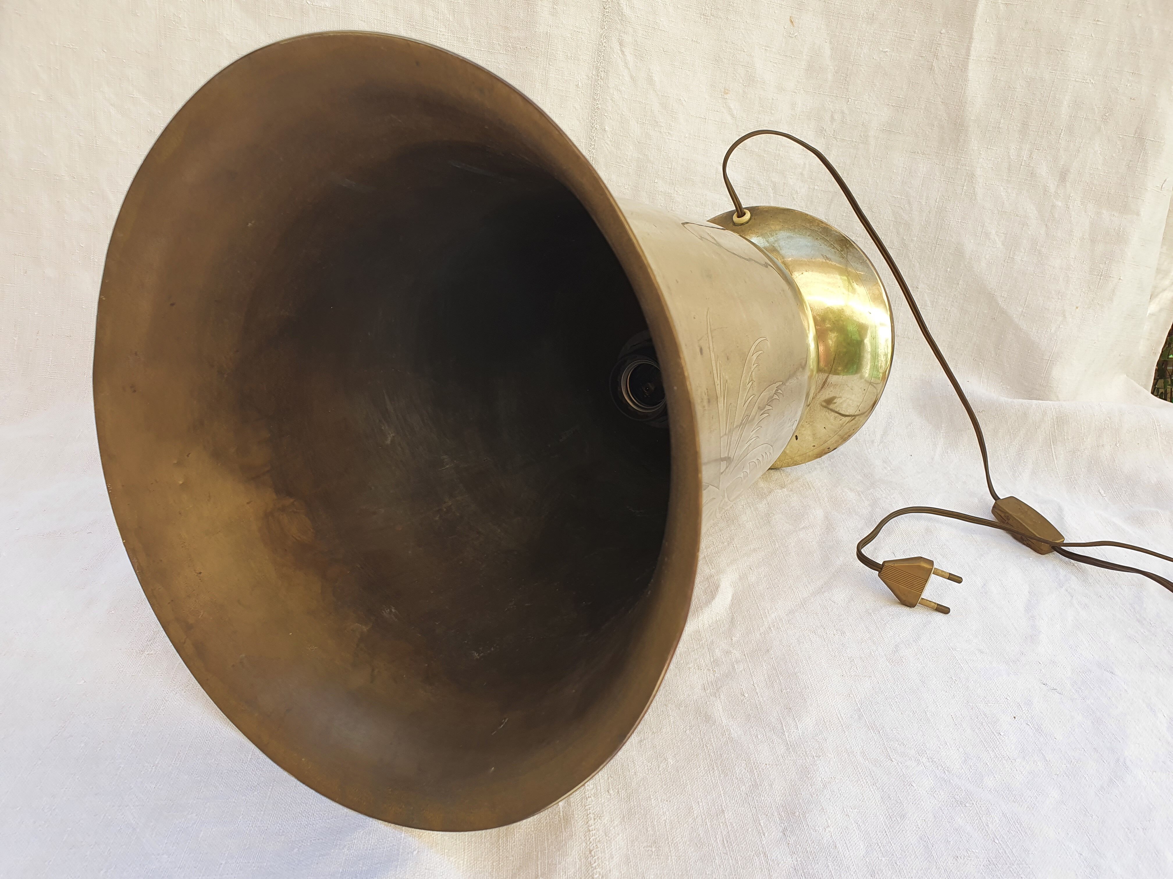 Art deco lamp by Lucien Gerfaux