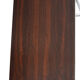 Vintage nesting table in rosewood and high polished metal base.