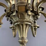 Lustre en bronze début du XXème siècle