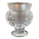 Vase Lalique en cristal dépoli modèle Saint Cloud