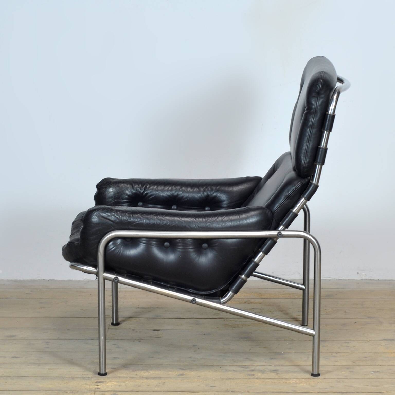 Nagoya SZ09 black lounge chair by Martin Visser, 1960s