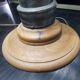 Lot de 2 lampes indus & curiosité – clystères étain