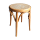 Tabouret bistrot cannage