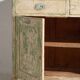 Antique bedroom chest of drawers with green tones (c.1920) #8
