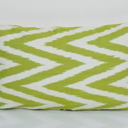 Conception ikat en zigzag de 12" x 20"