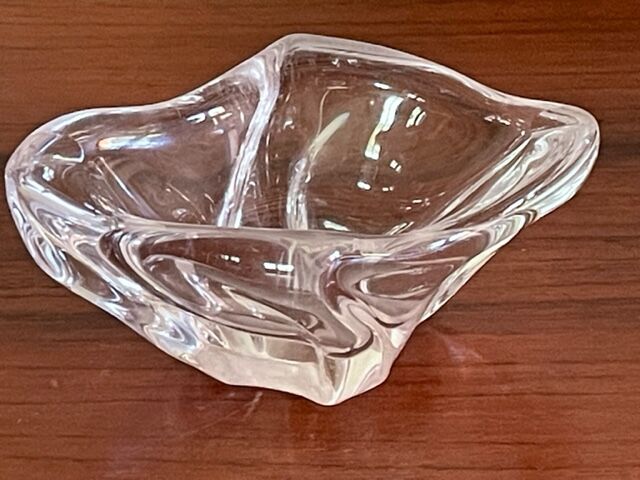 Ashtray Daum crystal 1950