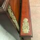 Napoleon period bed in mahogany and veneer XIX century
