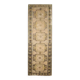 Vintage Turkish Oushak handmade wool copper cotton beige rug 138x420