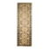 Vintage Turkish Oushak handmade wool copper cotton beige rug 138x420