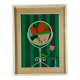Amleto Dalla Costa, original serigraph framed, Milan Italy 1980s