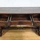 Table, bureau en chêne, style Néogothique – début XXème